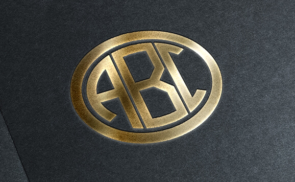 Oval Monogram Font slide 2