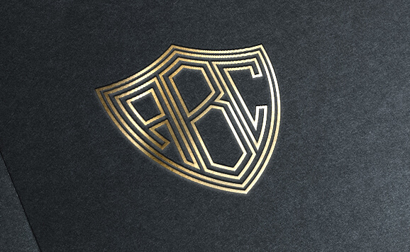 Shield Outline Monogram Font slide 2