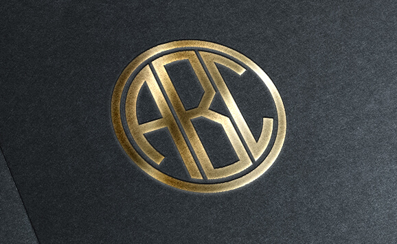 Circular Monogram Font slide 3