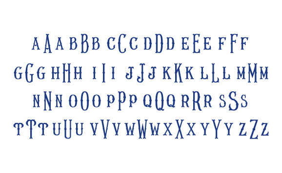 High Hook Monogram Font slide 4