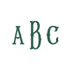 High Hook Monogram Font