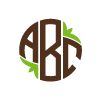 Jungle Monogram Font